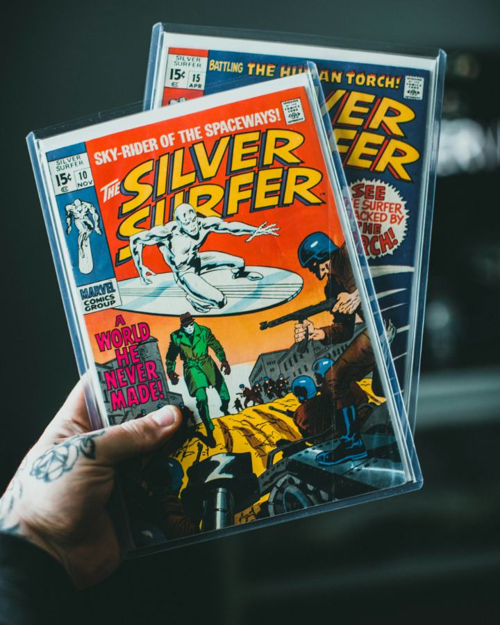 Graded comic book