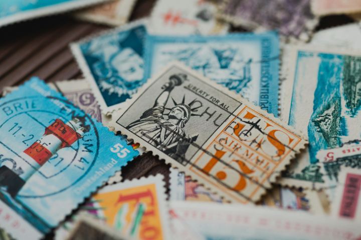 Vintage stamps